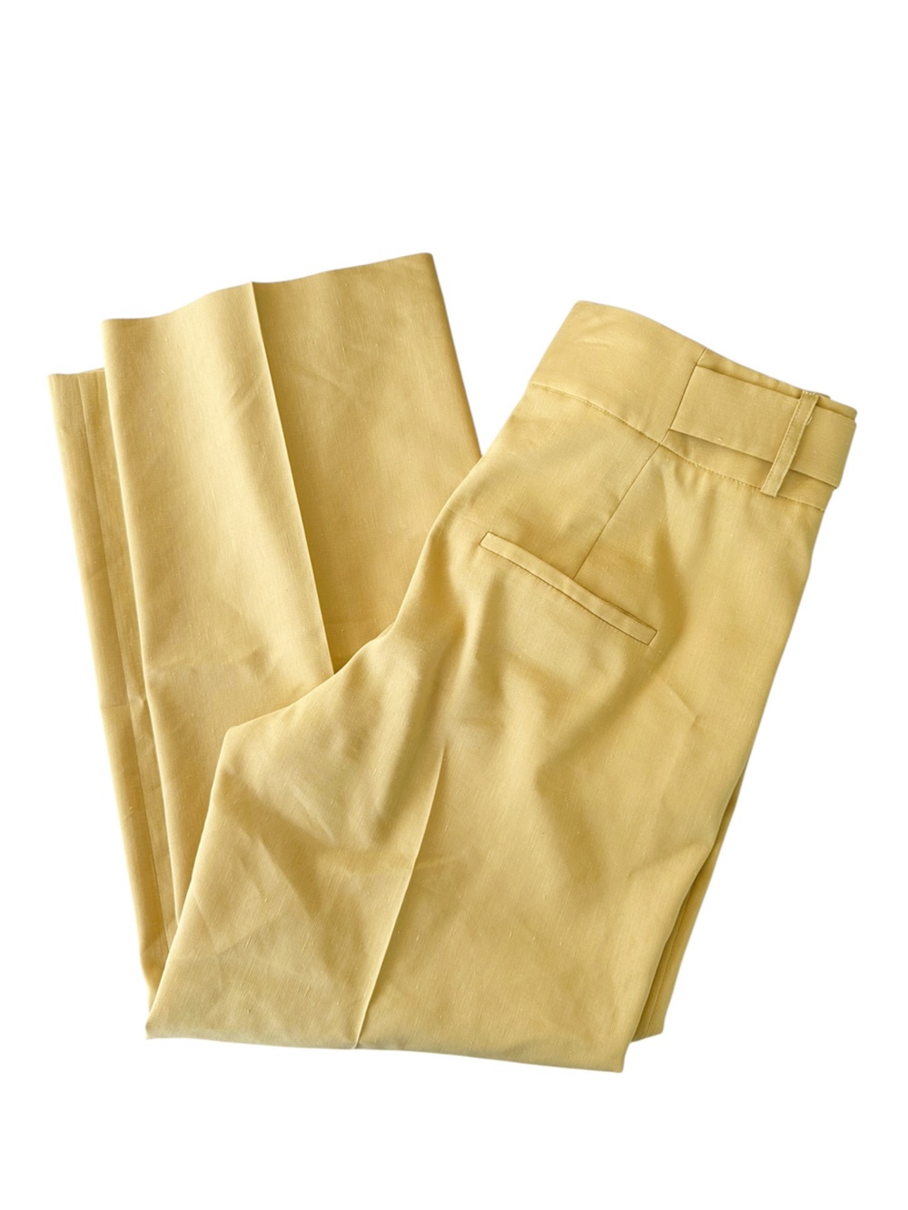 Veronica Beard • Aubrie High Rise Wide Leg Linen Blend Crop Pant - Picture 8 of 11
